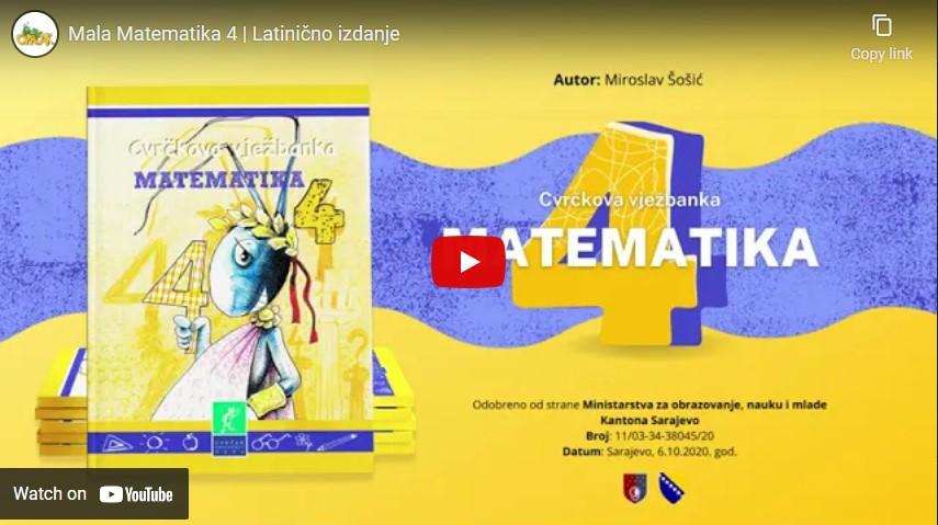 Matematika 4 latinično izdanje